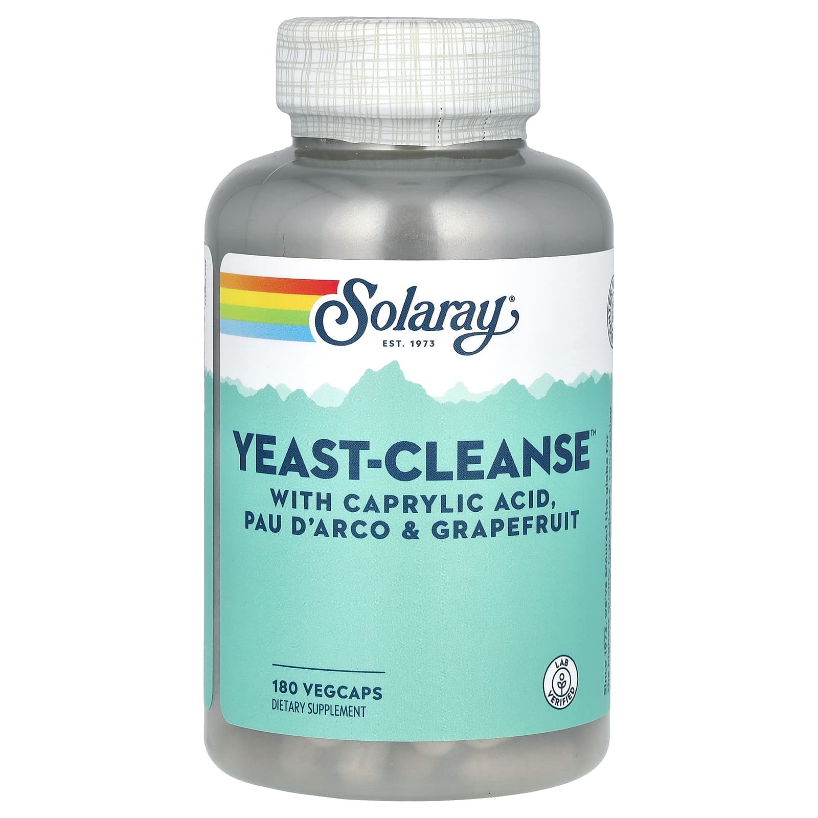 Solaray Yeast-Cleanse 180 растительных капсул 6090₽