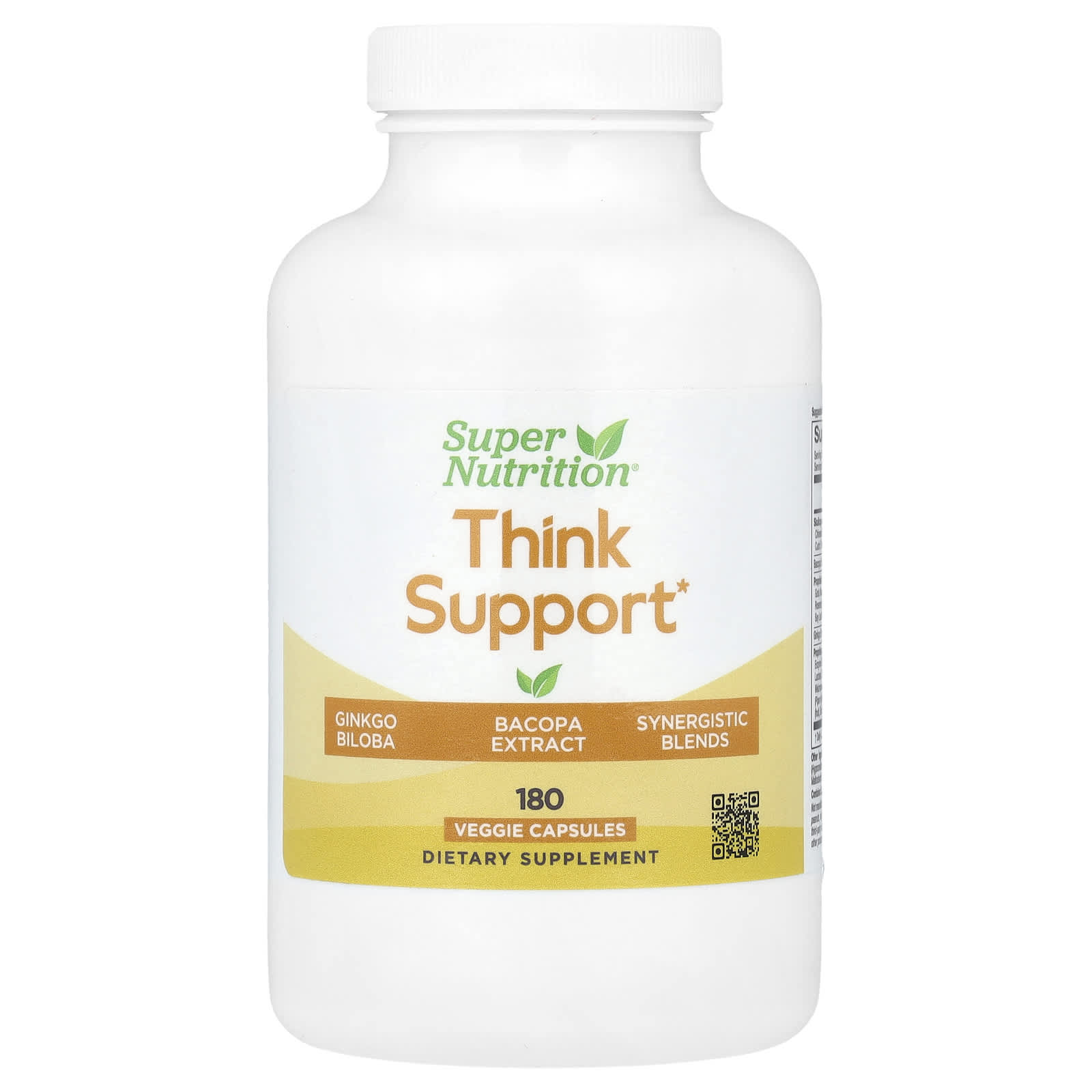 Super Nutrition Think Support 180 растительных капсул 10190₽