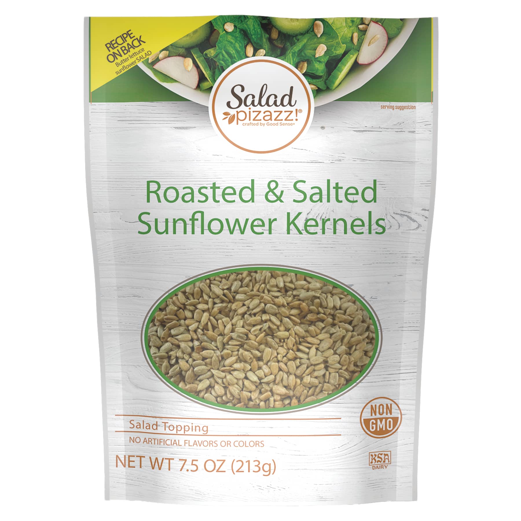 Salad Pizazz Roasted - Salted Sunflower Kernels Salad Topping 75 oz 213 g 1490₽