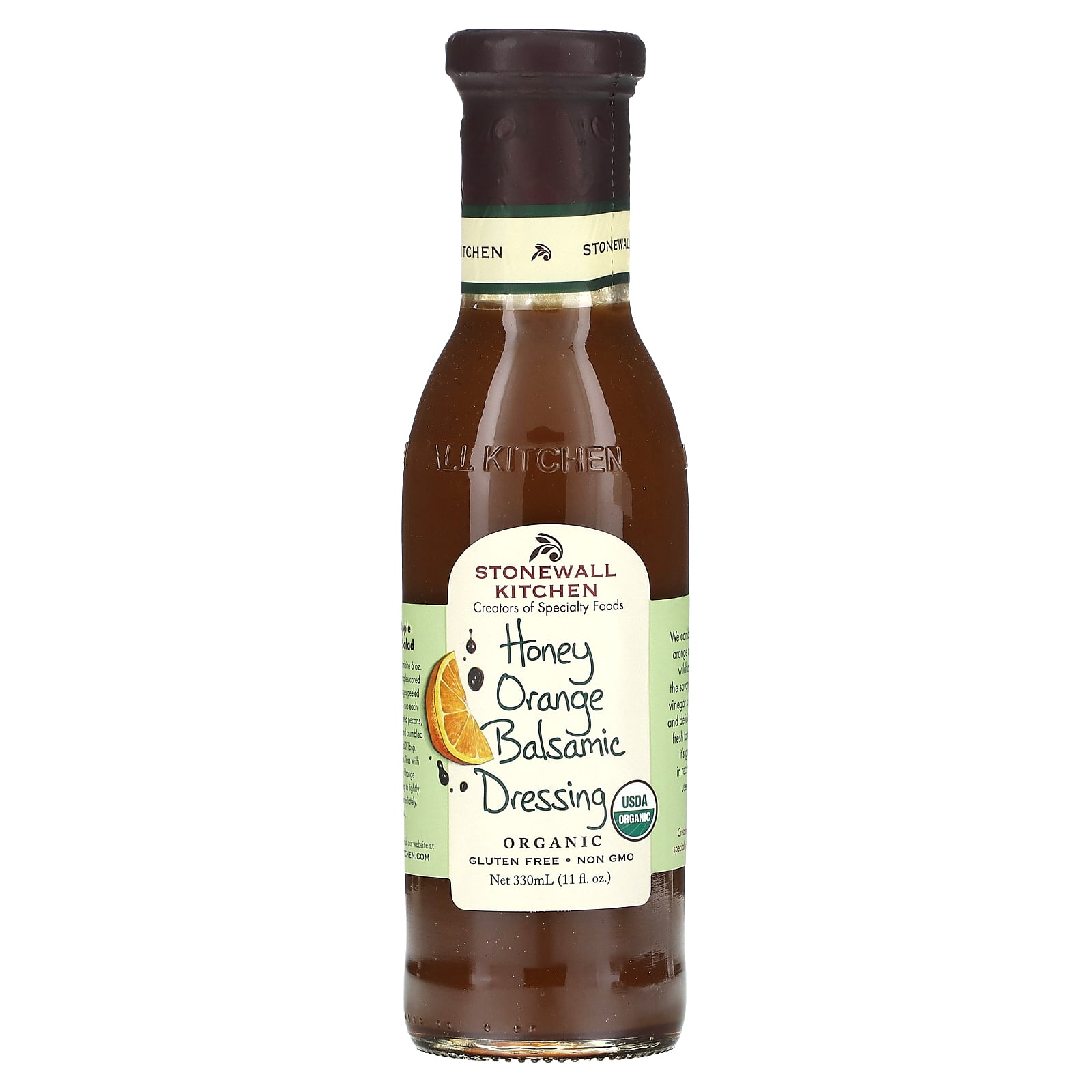Stonewall Kitchen Organic Honey Orange Balsamic Dressing 11 fl oz 330 ml 2290₽