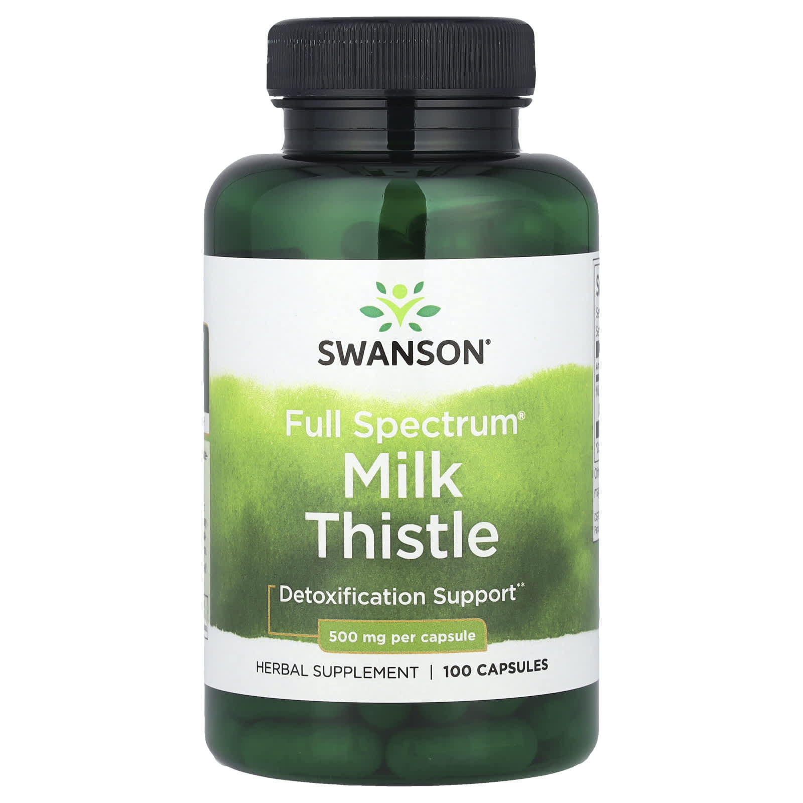 Swanson, Full Spectrum®, расторопша, 1000 мг, 100 капсул (500 мг в 1 капсуле)