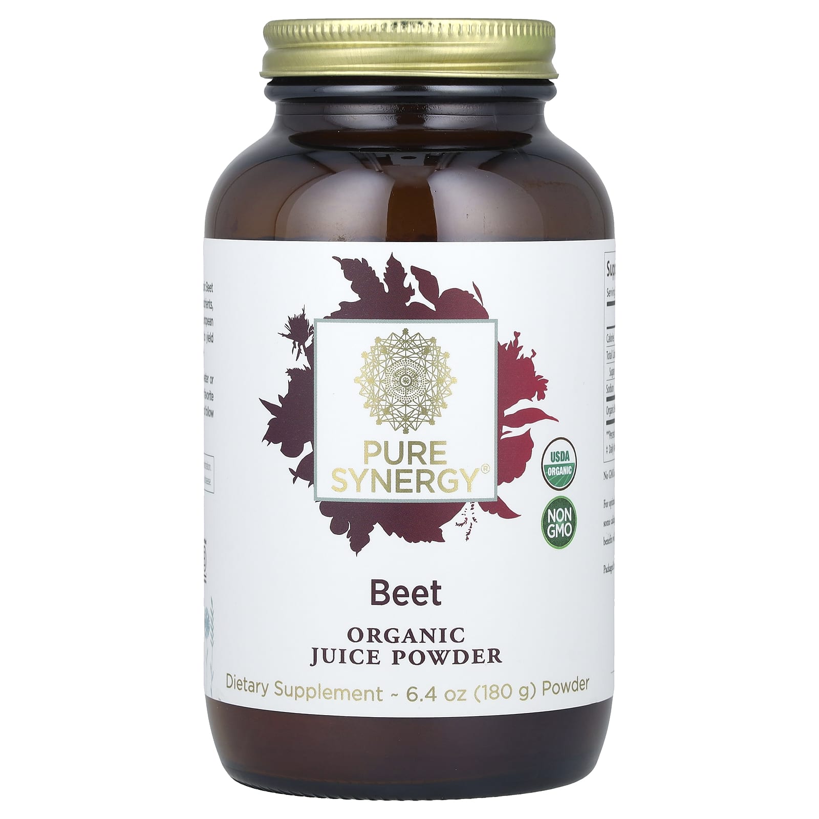Pure Synergy Порошок из сока органической свеклы 64 унций 180 г 7090₽