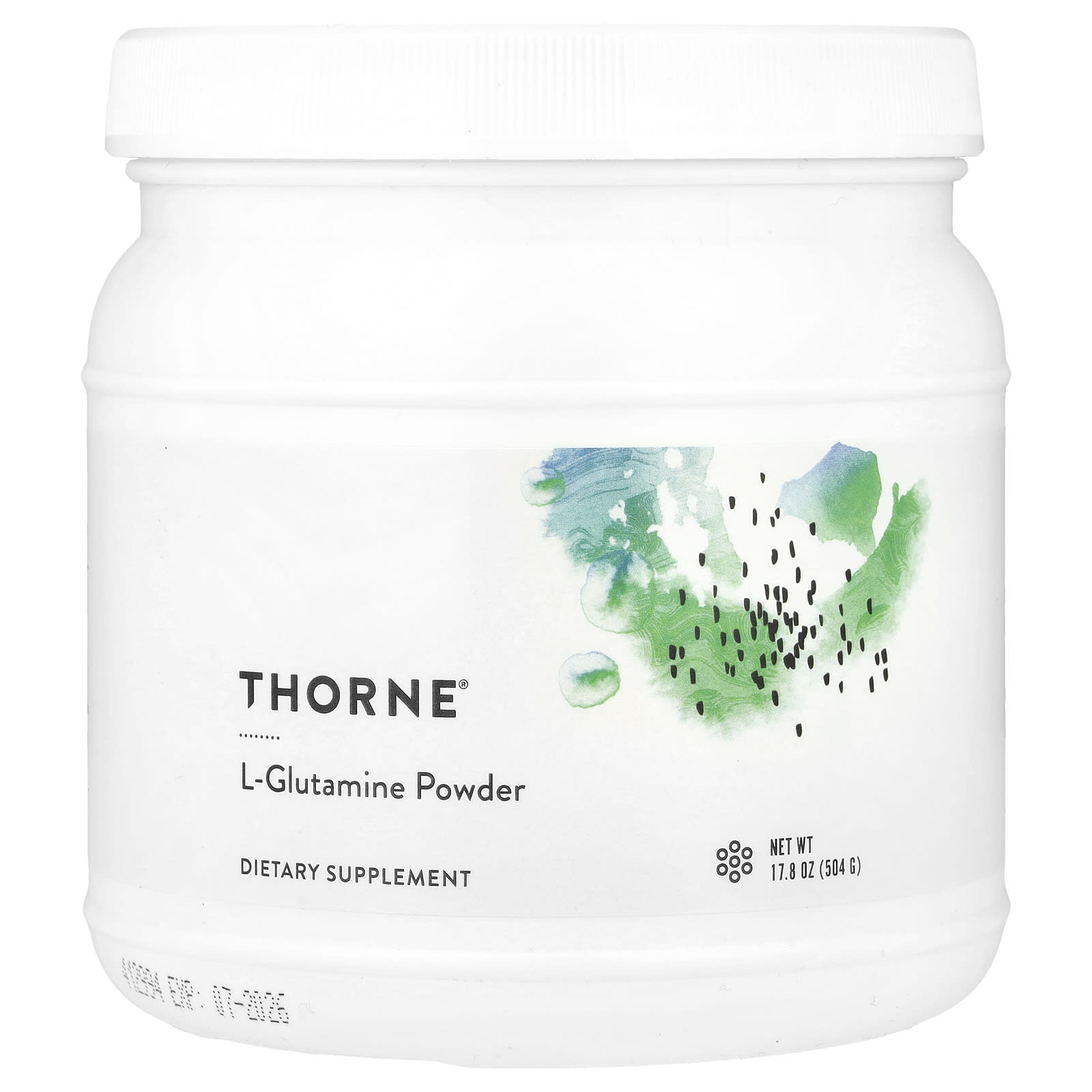 Thorne Порошок L-глутамина 513 г 11 фунта 12390₽