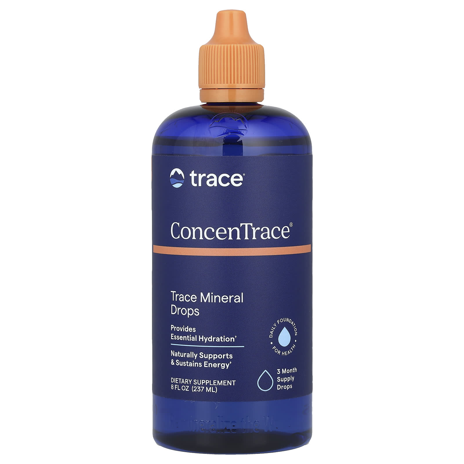 Trace Minerals ®, ConcenTrace®, микроэлементы в каплях, 237 мл (8 жидк. Унций)