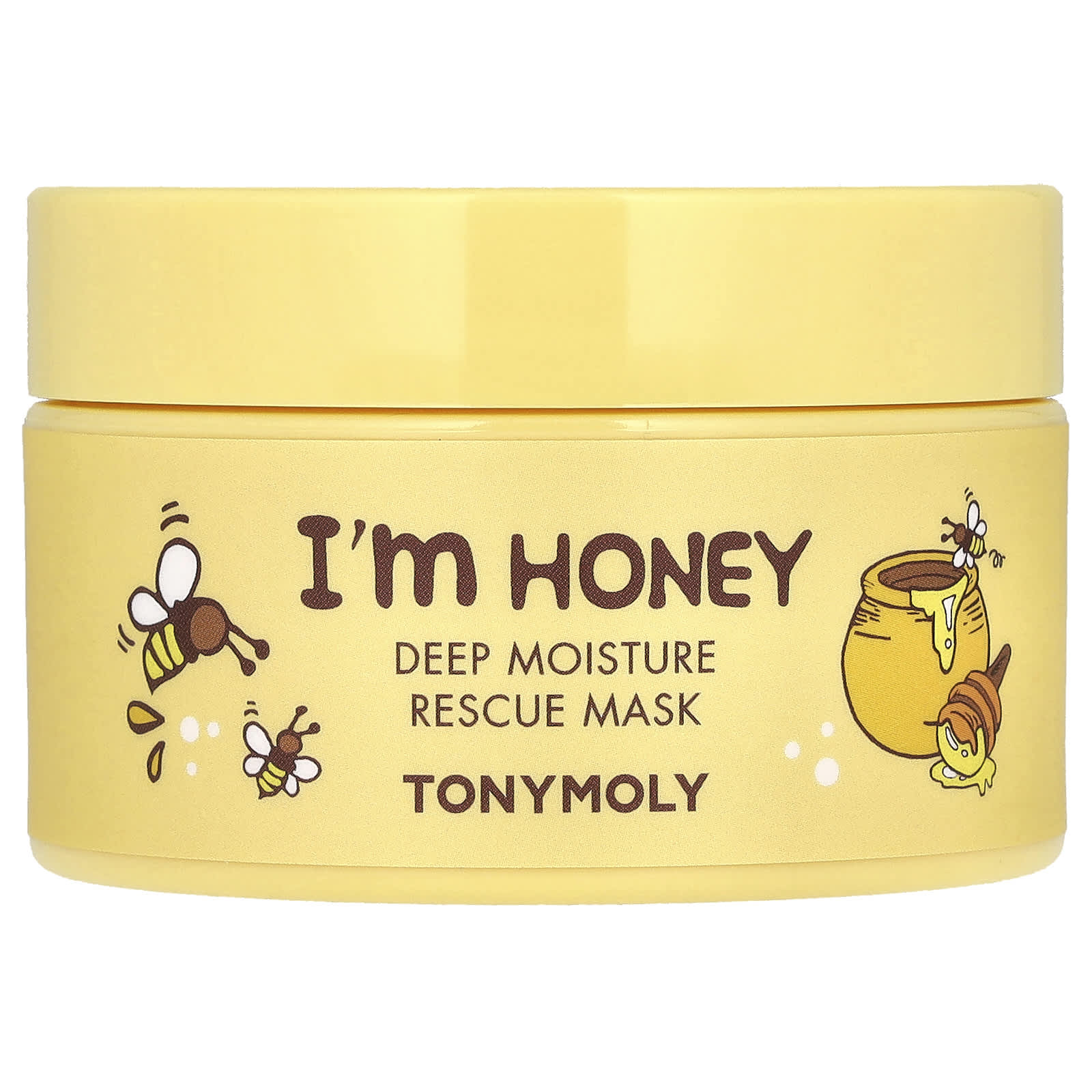 TonyMoly, I'm Honey, восстанавливающая маска для глубокого увлажнения, 100 г (3,52 унции)