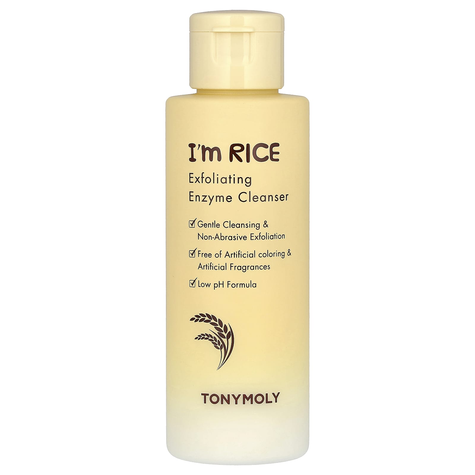 TonyMoly, I'm Rice, отшелушивающее ферментное очищающее средство, 50 г (1,76 унции)