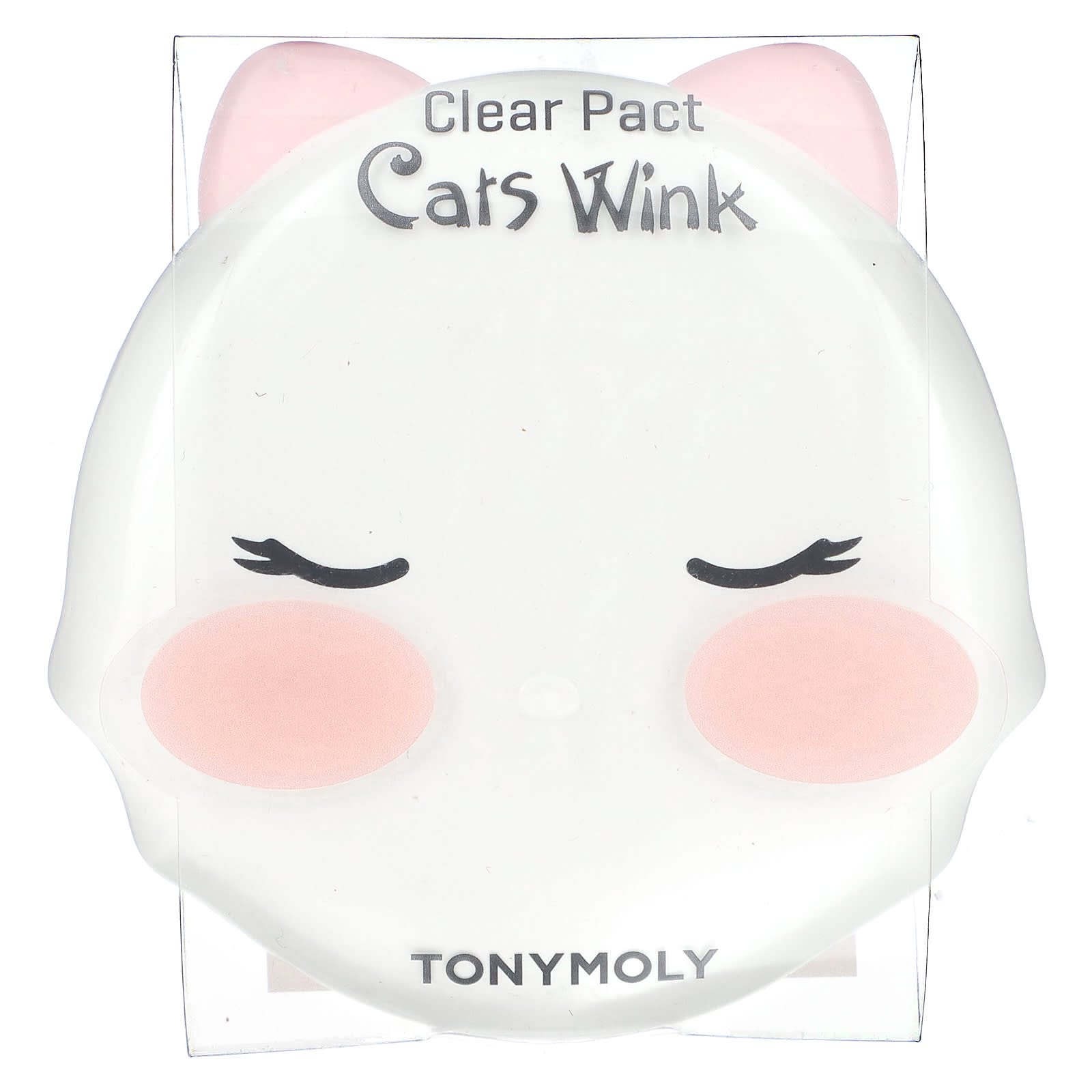 TonyMoly, Cat's Wink Clear Pact, 03 полупрозрачный, 8 г (0,28 унции)