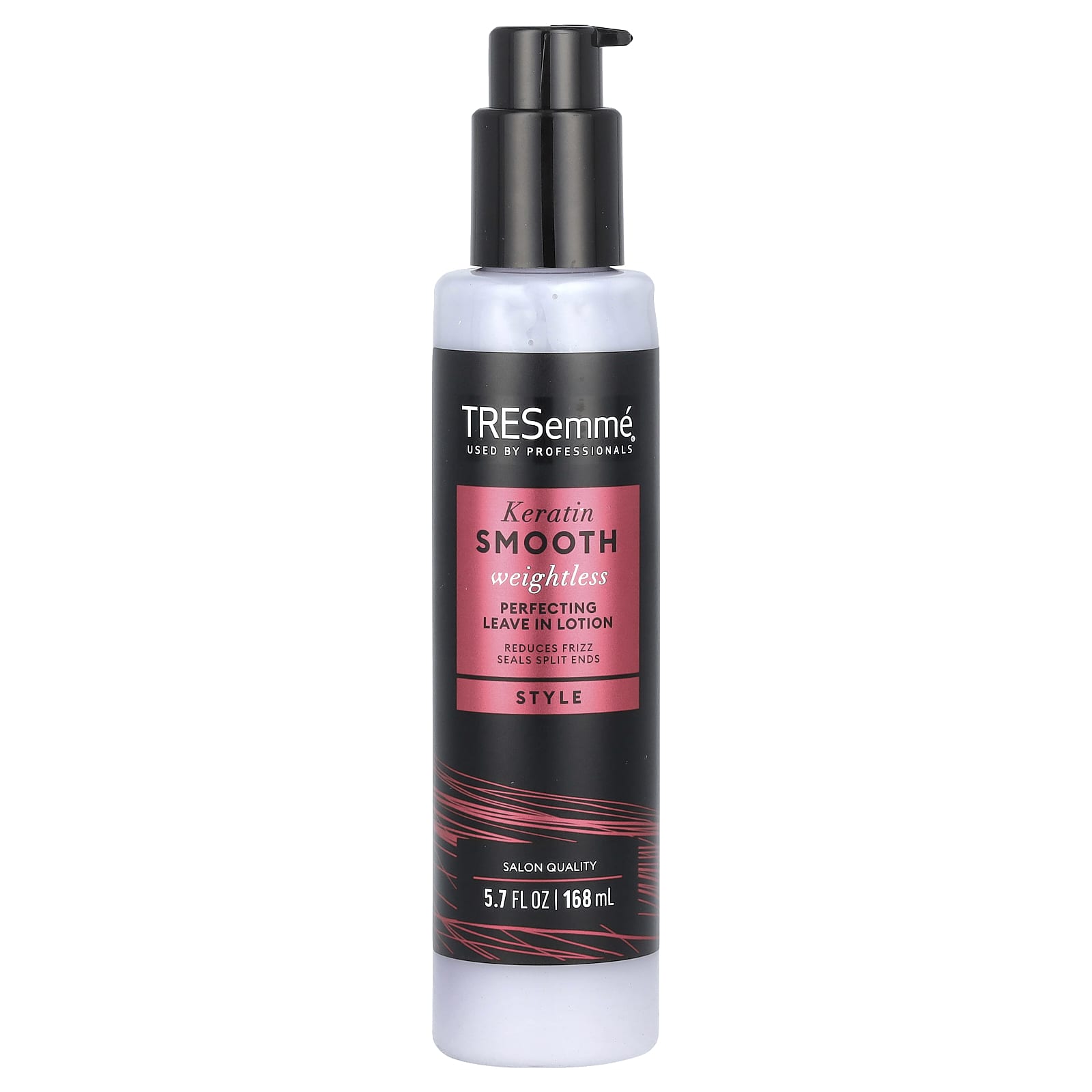 TRESemmé, Keratin Smooth, невесомый совершенствующий несмываемый лосьон, 168 мл (5,7 жидк. Унции)