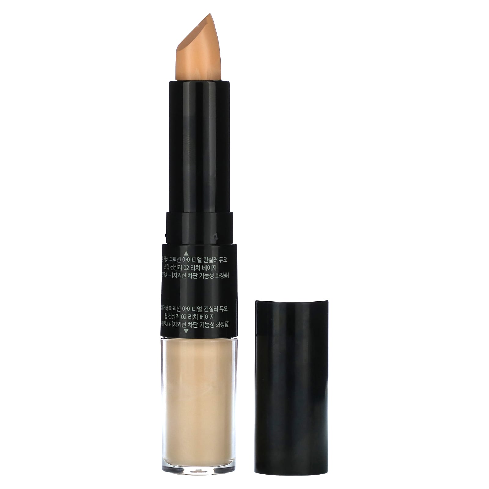 The Saem, Cover Perfection, Ideal Concealer Duo, 02 насыщенный бежевый, 1 шт.