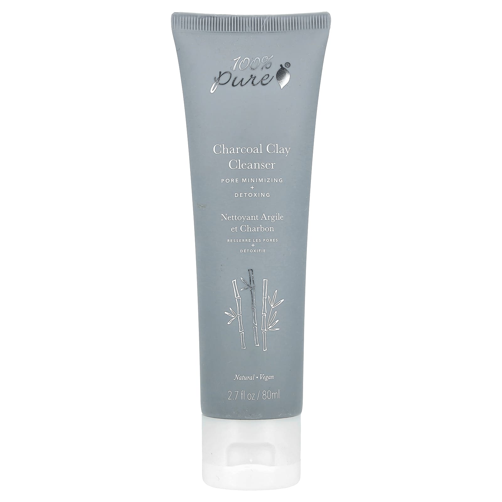 100PercentPure, Очищающее средство с древесным углем, 80 мл (2,7 жидк. Унции)