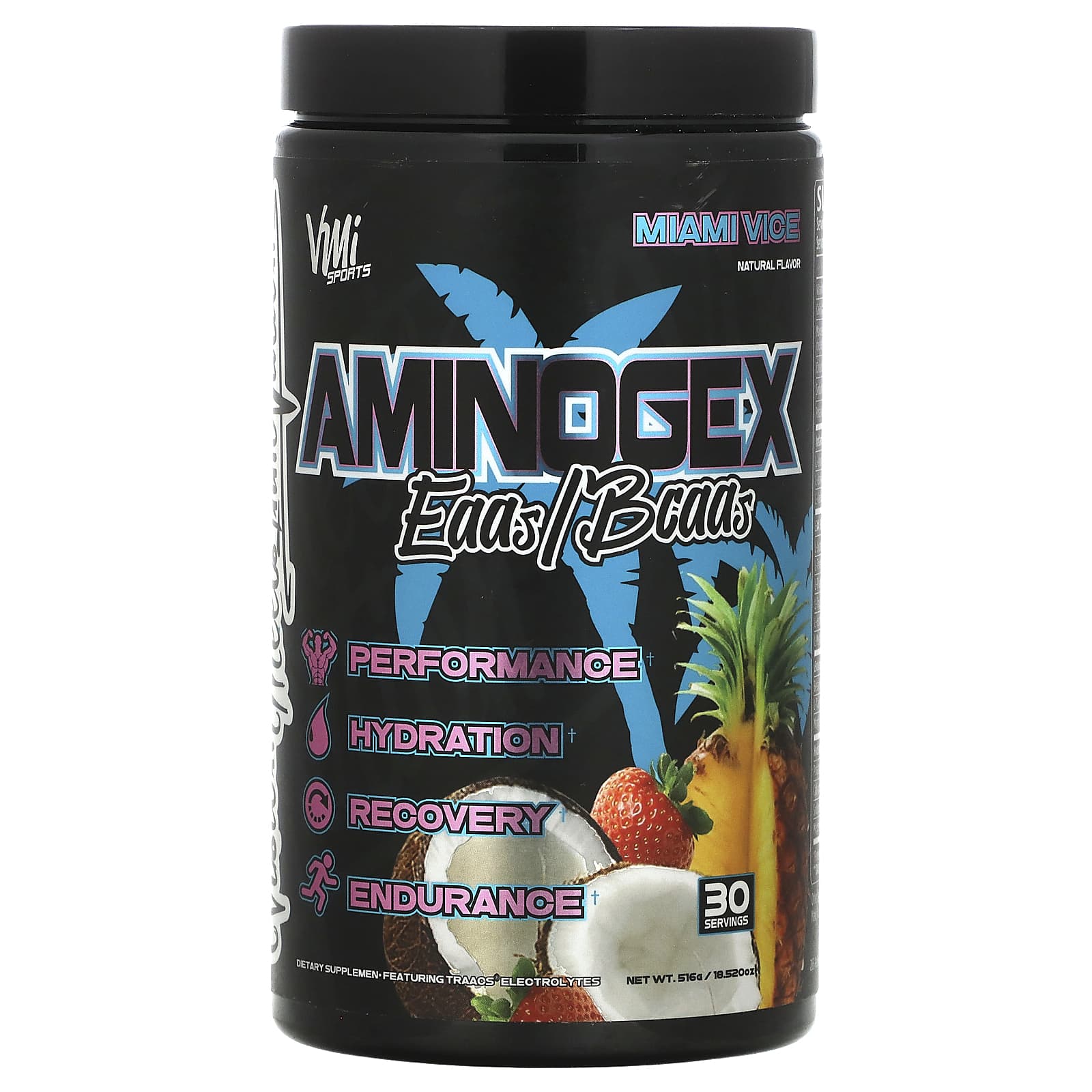 VMI Sports, Aminogex, EAA / BCAA, Miami Vice, 516 г (18,52 унции)