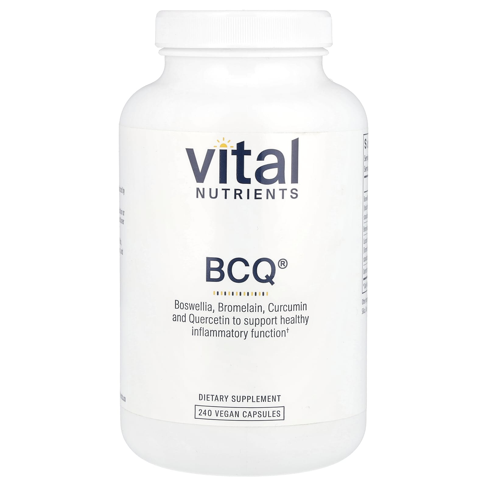 Vital Nutrients, BCQ®, 240 веганских капсул