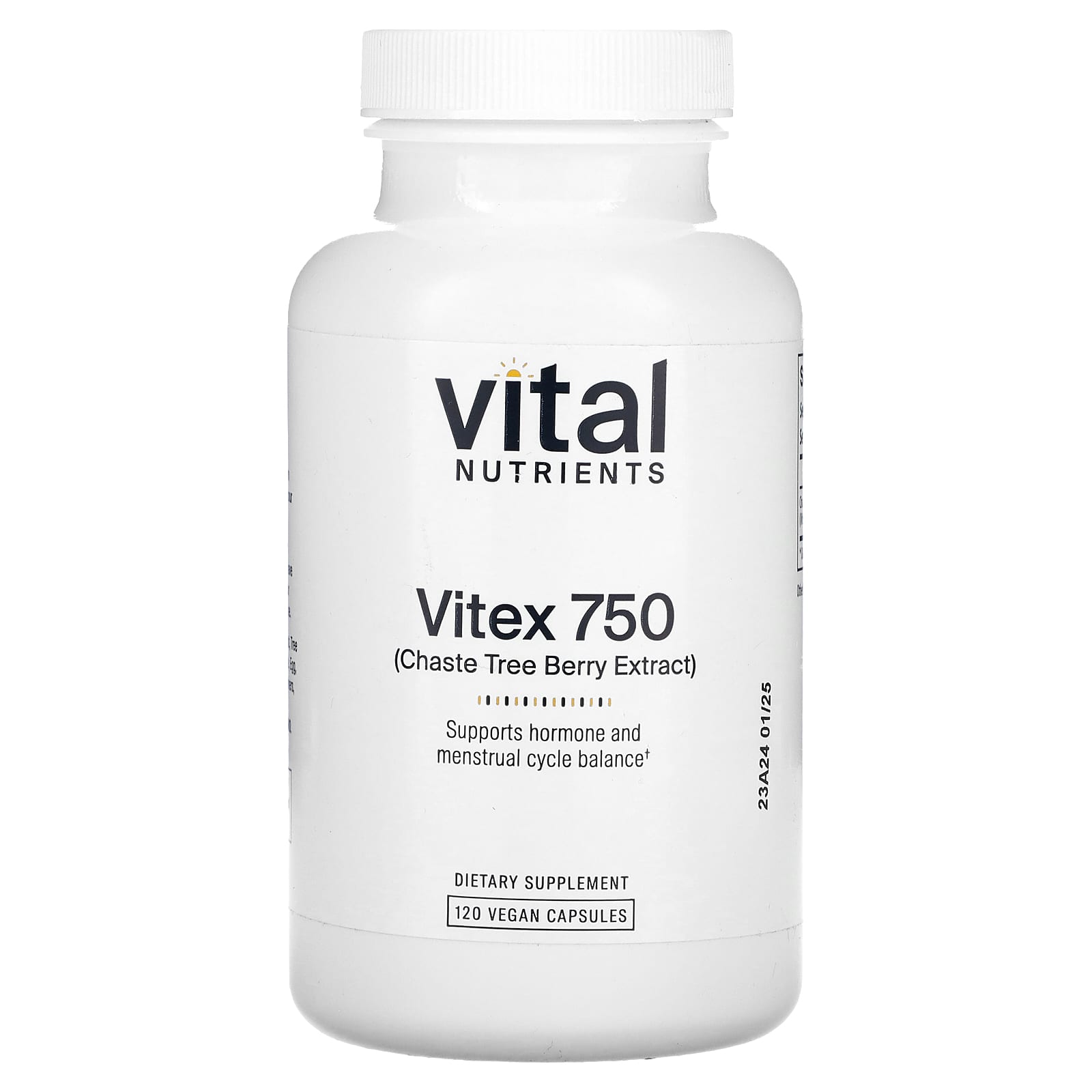 Vital Nutrients, Vitex 750, 120 веганских капсул