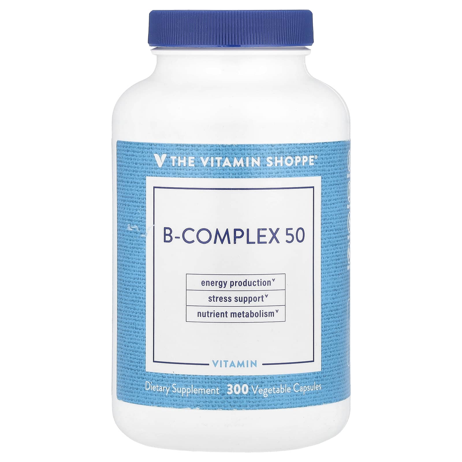 The Vitamin Shoppe B-Complex 50 300 растительных капсул 6990₽