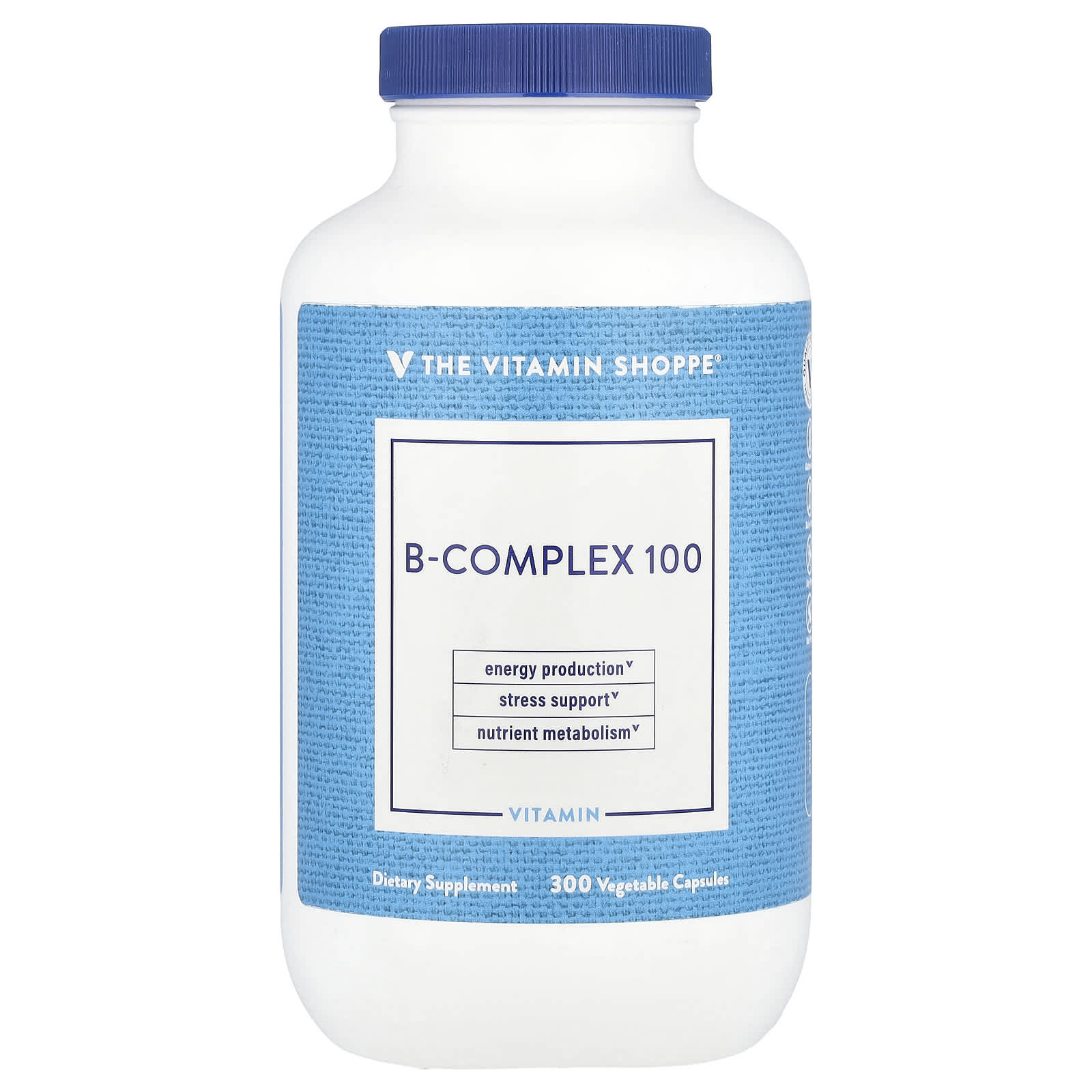 The Vitamin Shoppe B-Complex 100 300 растительных капсул 8890₽