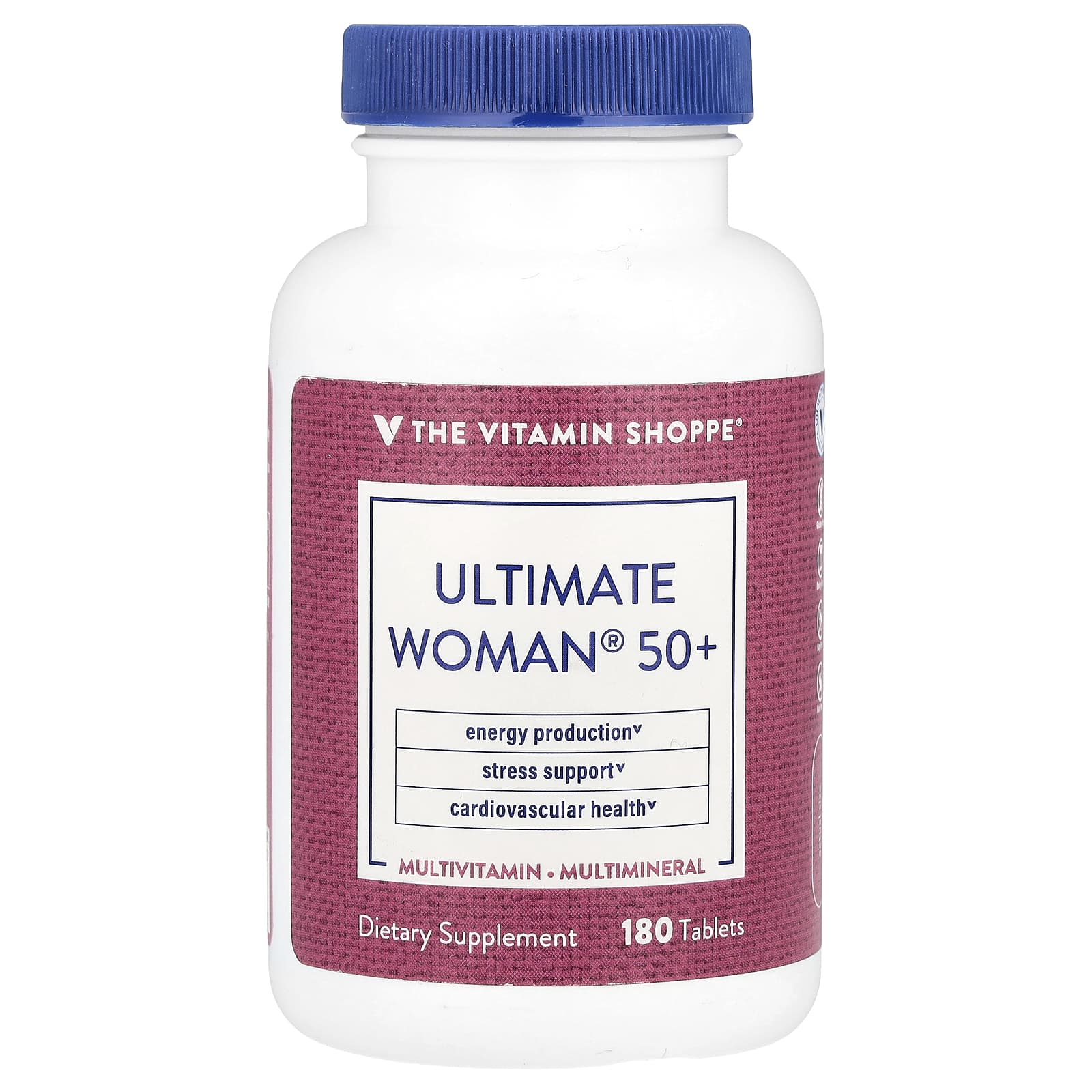 The Vitamin Shoppe Ultimate Woman 50 мультивитамины и мультиминералы 180 таблеток 6390₽