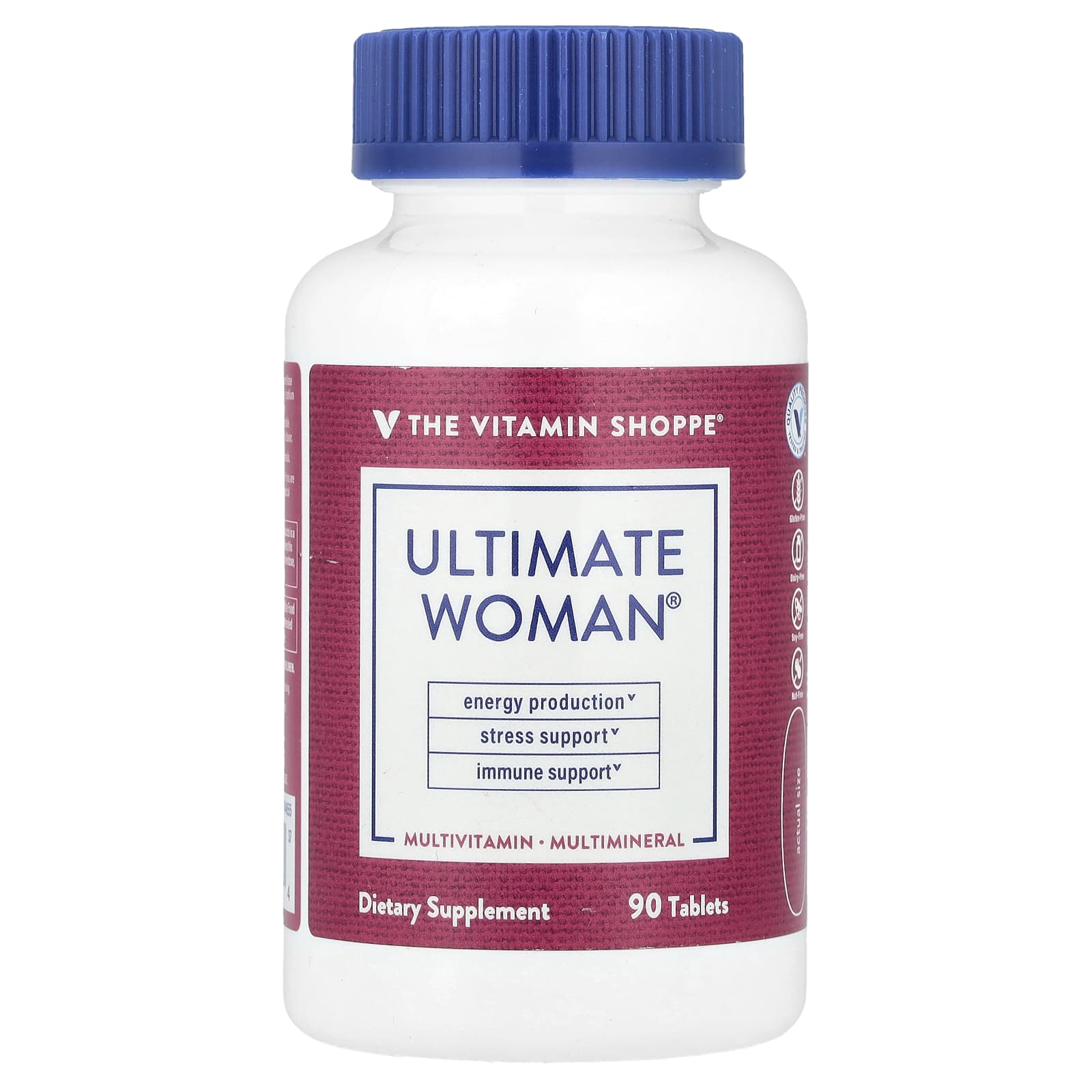 The Vitamin Shoppe Ultimate Woman мультивитамины и мультиминералы 90 таблеток 4790₽