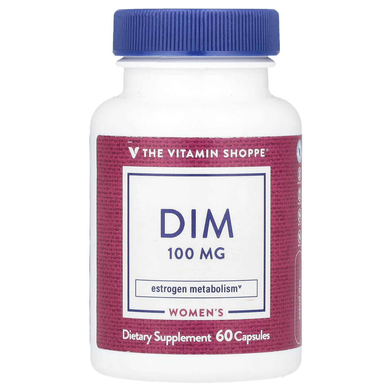 The Vitamin Shoppe DIM для женщин 60 капсул 3990₽