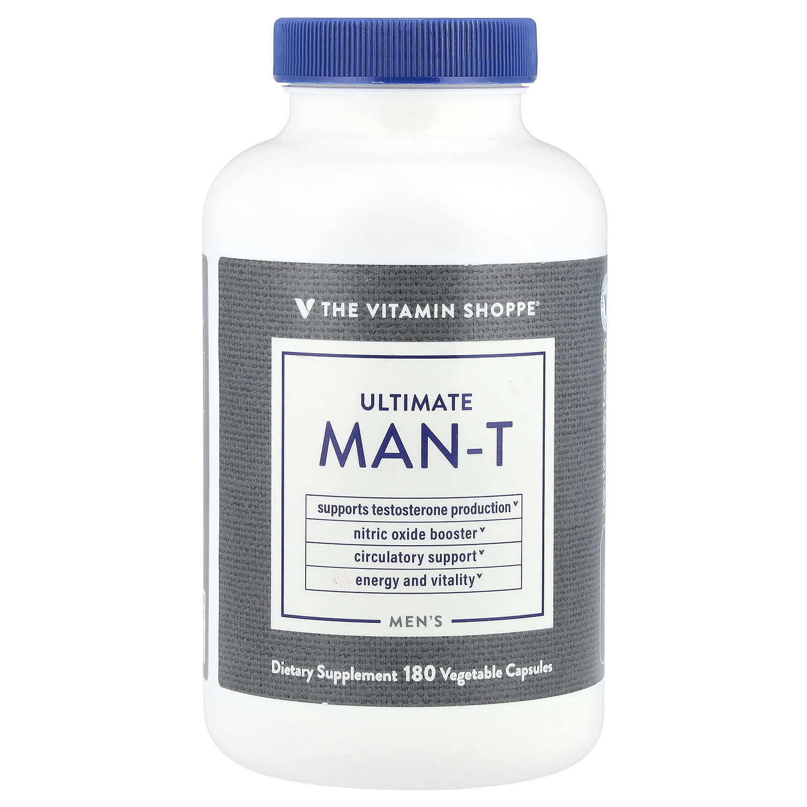 The Vitamin Shoppe Mens Ultimate Man-T 180 растительных капсул 14990₽
