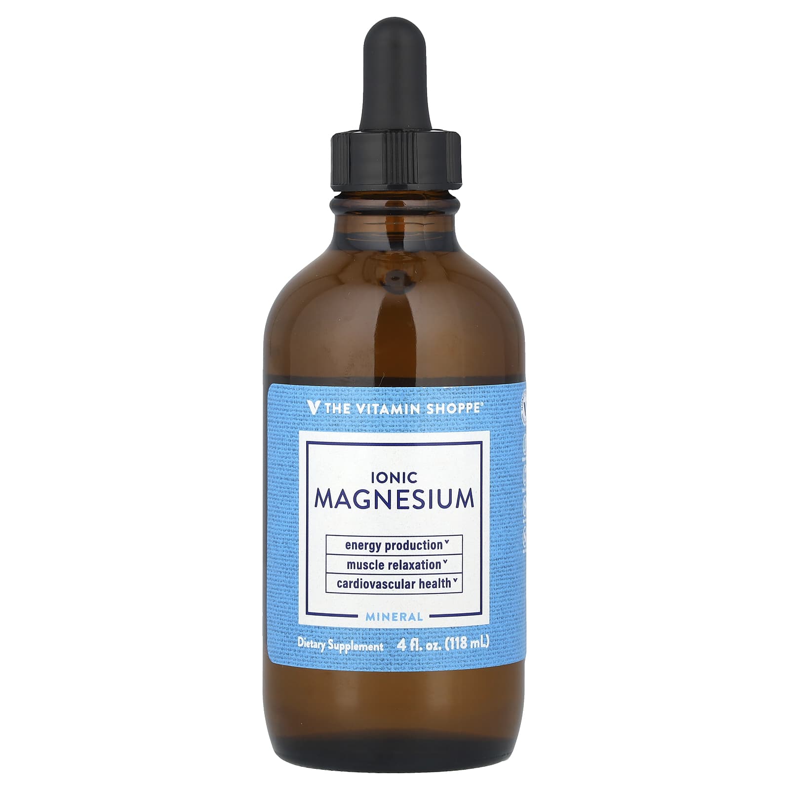 The Vitamin Shoppe Ионный магний 118 мл 4 жидк Унции 2790₽