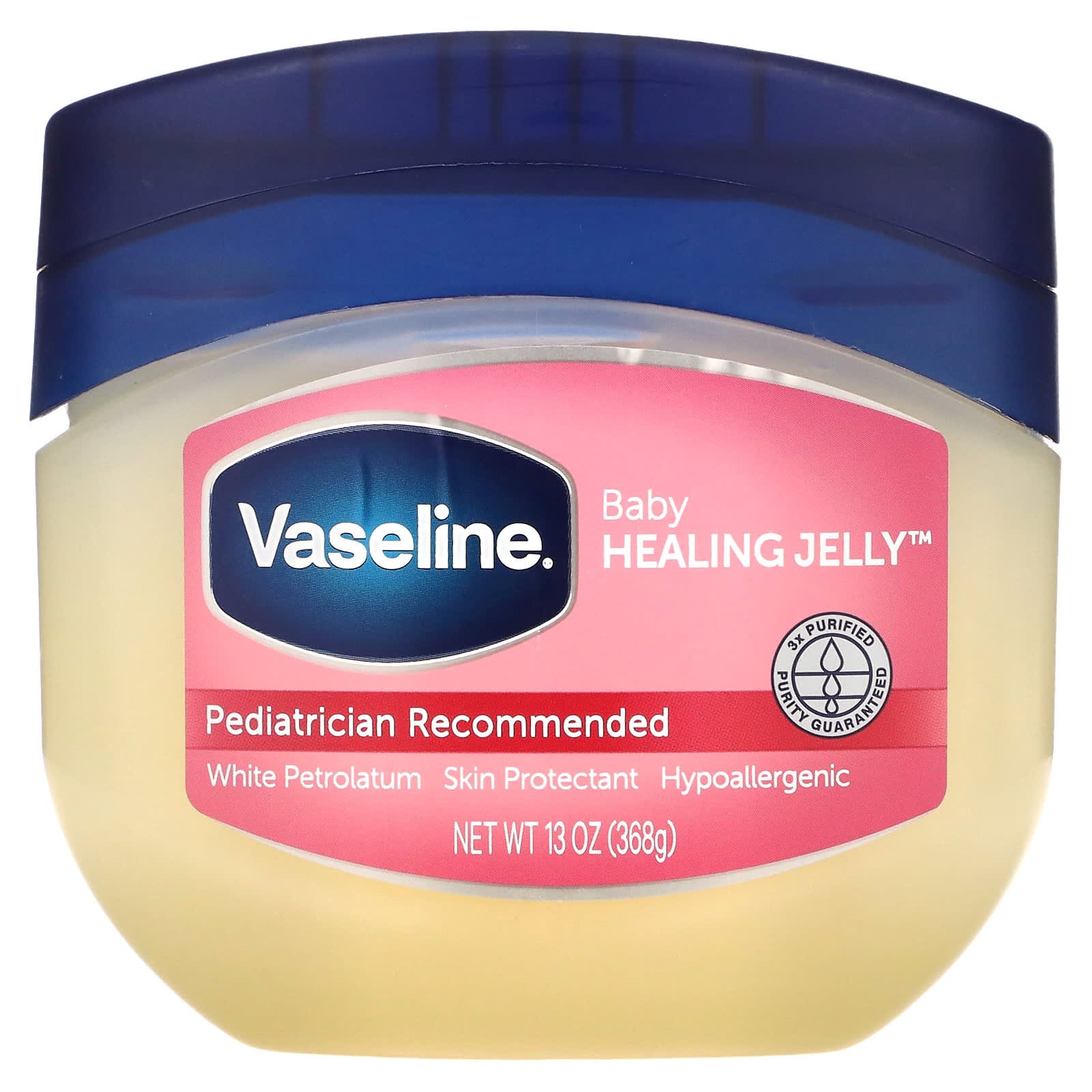 Vaseline, Мазь для защиты детской кожи Baby Healing Jelly, 368 г