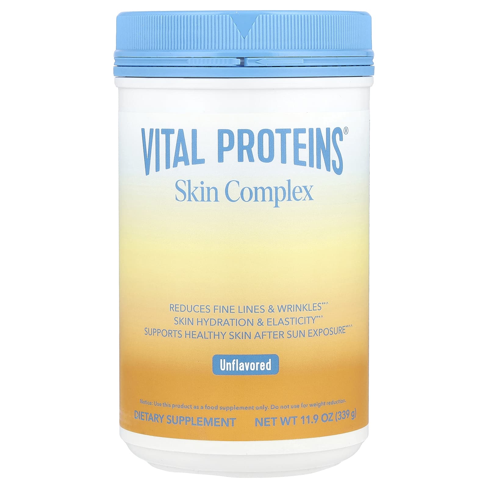 Vital Proteins, Skin Complex, без добавок, 339 г (11,9 унции)