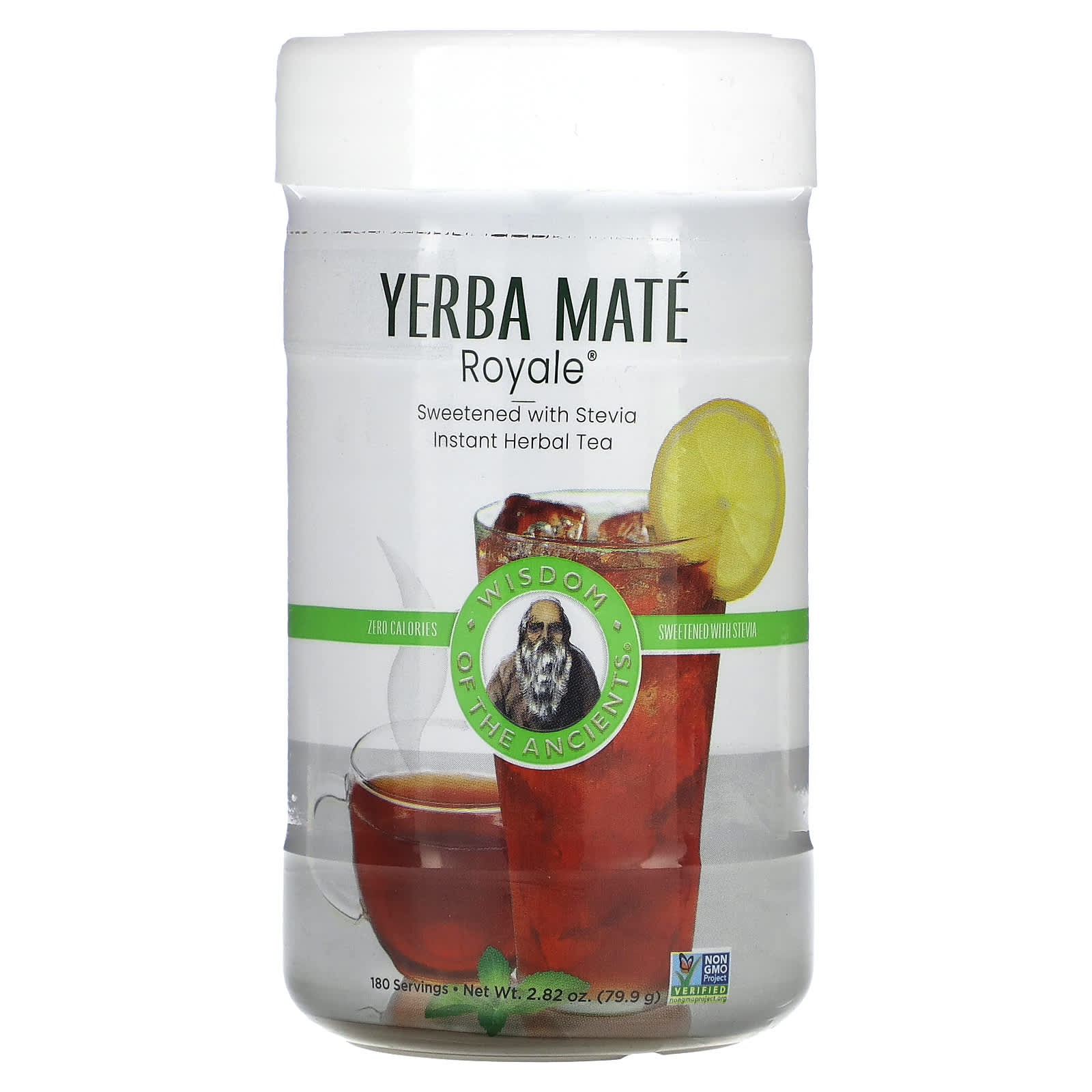Wisdom Of The Ancient Yerba Mate Royale травяной чай быстрого приготовления со стевией 799 г 282 унции 2490₽