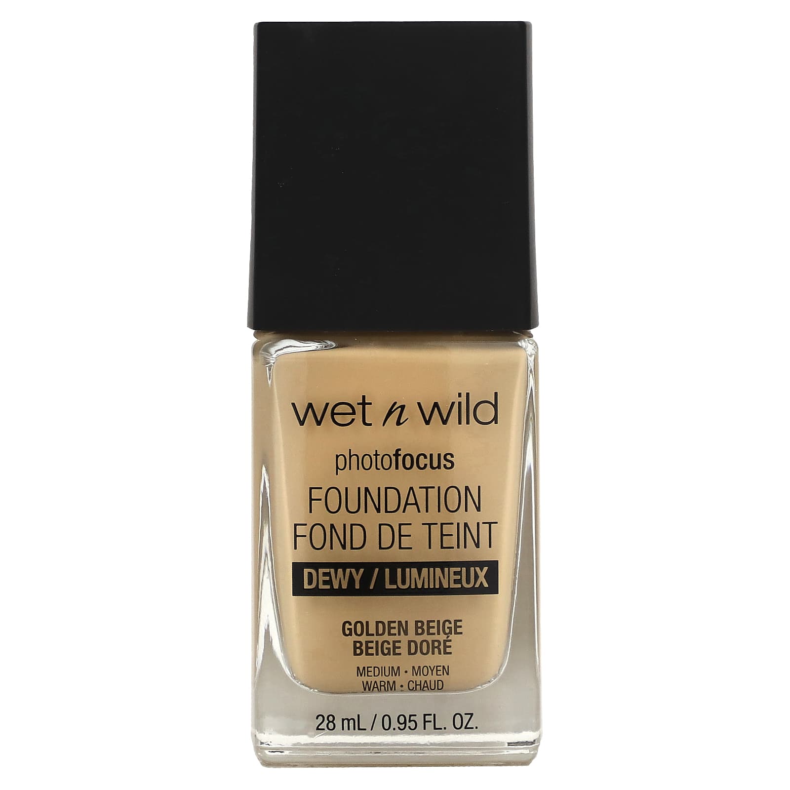 wet n wild, PhotoFocus Foundation, Dewy, золотисто-бежевый, 28 мл (0,95 жидк. Унции)