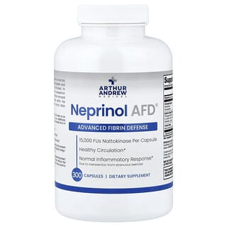 Arthur Andrew Medical, Neprinol AFD®, Advanced Fibrin Defence, 300 Capsules