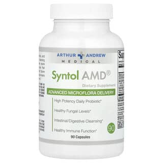 Arthur Andrew Medical, Syntol AMD，提供高级微生物菌群，500 毫克，90 粒胶囊