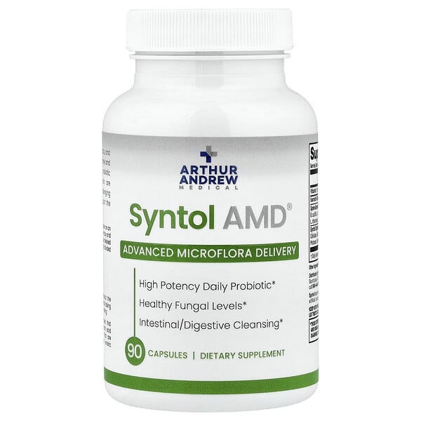 Arthur Andrew Medical, Syntol amd®, Advanced Microflora Delivery, verbesserte Mikroflora-Abgabe, 90 Kapseln