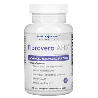 Arthur Andrew Medical, FibroVera AHS, apoyo hormonal avanzado, 730 mg, 90 cápsulas