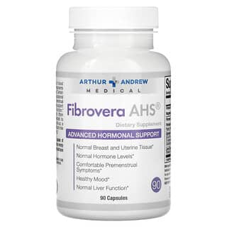 Arthur Andrew Medical, FibroVera AHS, Suporte Hormonal Avançado, 730 mg, 90 Cápsulas