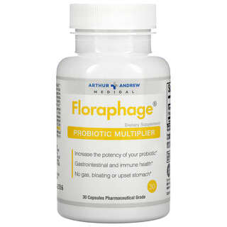 Arthur Andrew Medical, Floraphage, Probiotic Multiplier, 30 Capsules