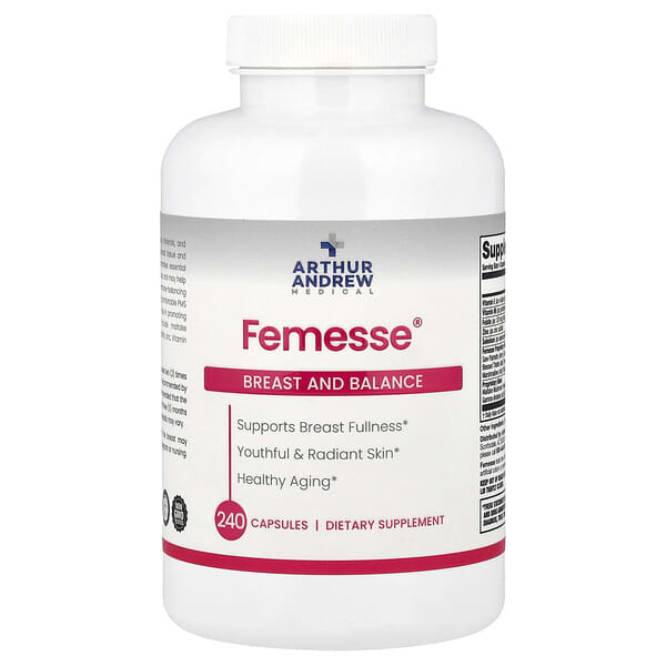 Arthur Andrew Medical, Femesse®, Breast and Balance, 240 Capsules — product photo 1