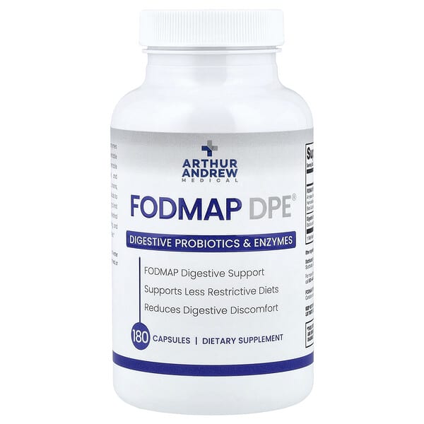 Arthur Andrew Medical, FODMAP DPE®, 180 Capsules — product photo 1