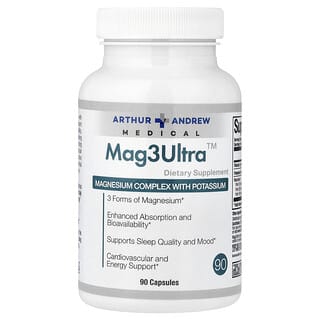 Arthur Andrew Medical, Mag3Ultra™, 90 Capsules