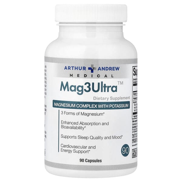 Arthur Andrew Medical Mag3Ultra™, 90 Capsules