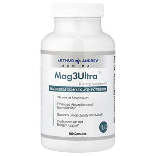 Arthur Andrew Medical, Mag3Ultra™, 180 Capsules