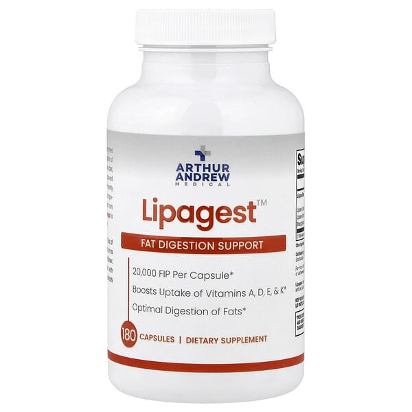 Arthur Andrew Medical, Lipagest™, 180 Kapsul