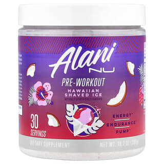Alani Nu, Preentrenamiento, Granizado hawaiano, 306 g (10,7 oz)