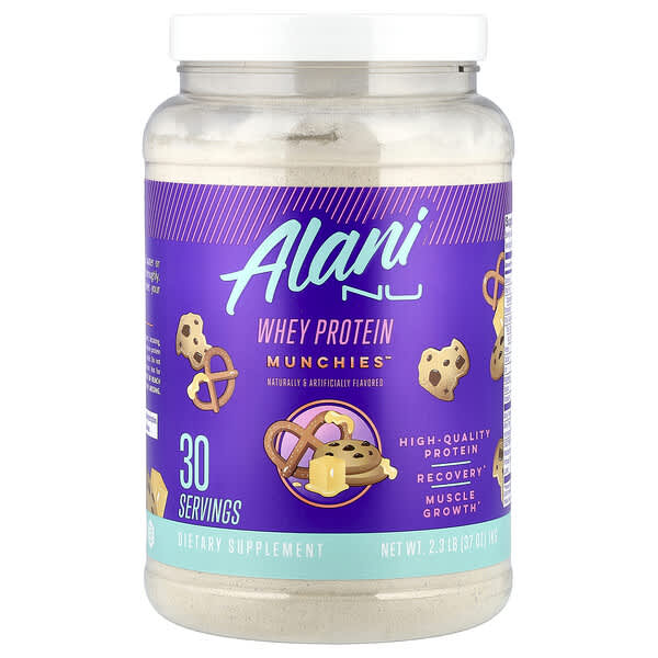 Alani Nu, Whey Protein, Munchies™, 2.3 lb (1 kg) (Discontinued Item) — product photo 1