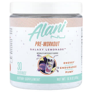 Alani Nu, Preentrenamiento, Galaxy Lemonade™, 309 g (10,9 oz)