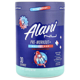 Alani Nu, Pre-Workout+, Rocket Pop, 392 g (13,8 oz)