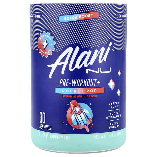 Pre-Workout+, Rocket Pop, 13.8 oz (392 g)