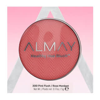 Almay‏, סומק Healthy Hue, ‏300 Pink Flush‏, 0.17 אונקיות (5 גרם)