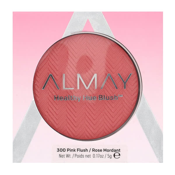 Almay, 헬시 휴 블러셔, 300 핑크 플러시, 5g(0.17oz)
