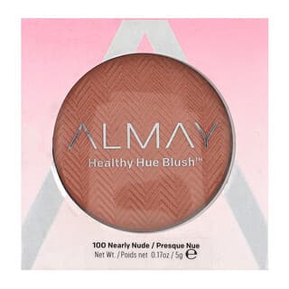 Almay, Healthy Hue Blush, Rouge mit gesundem Farbton, 100 Fast Nude, 5 g (0,17 oz.)