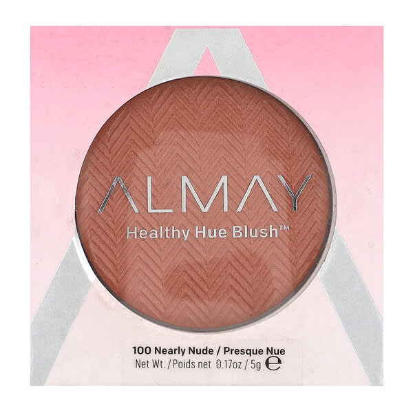 Almay, 헬시 휴 블러셔, 100개 니어리 누드, 5g(0.17oz)