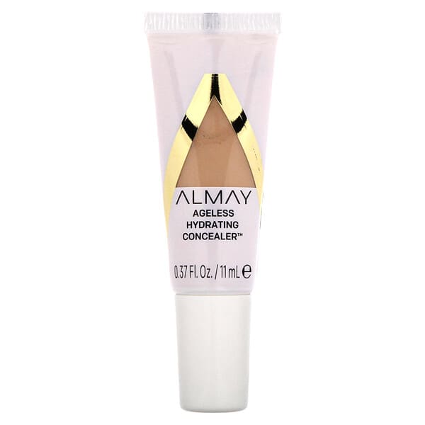 Almay, 에이지리스 하이드레이팅 컨실러, 020 라이트 미디엄, 11ml(0.37fl oz)